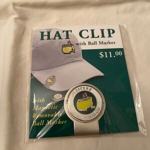 Masters Hat Clip with Ball Marker